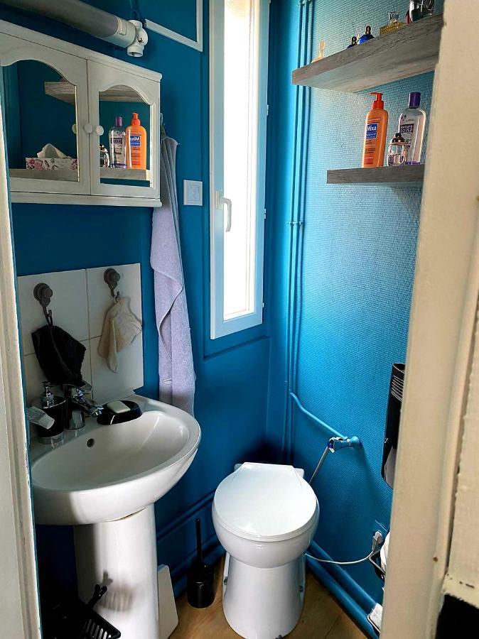 Charmant appartement vu sur mer Ault Extérieur photo