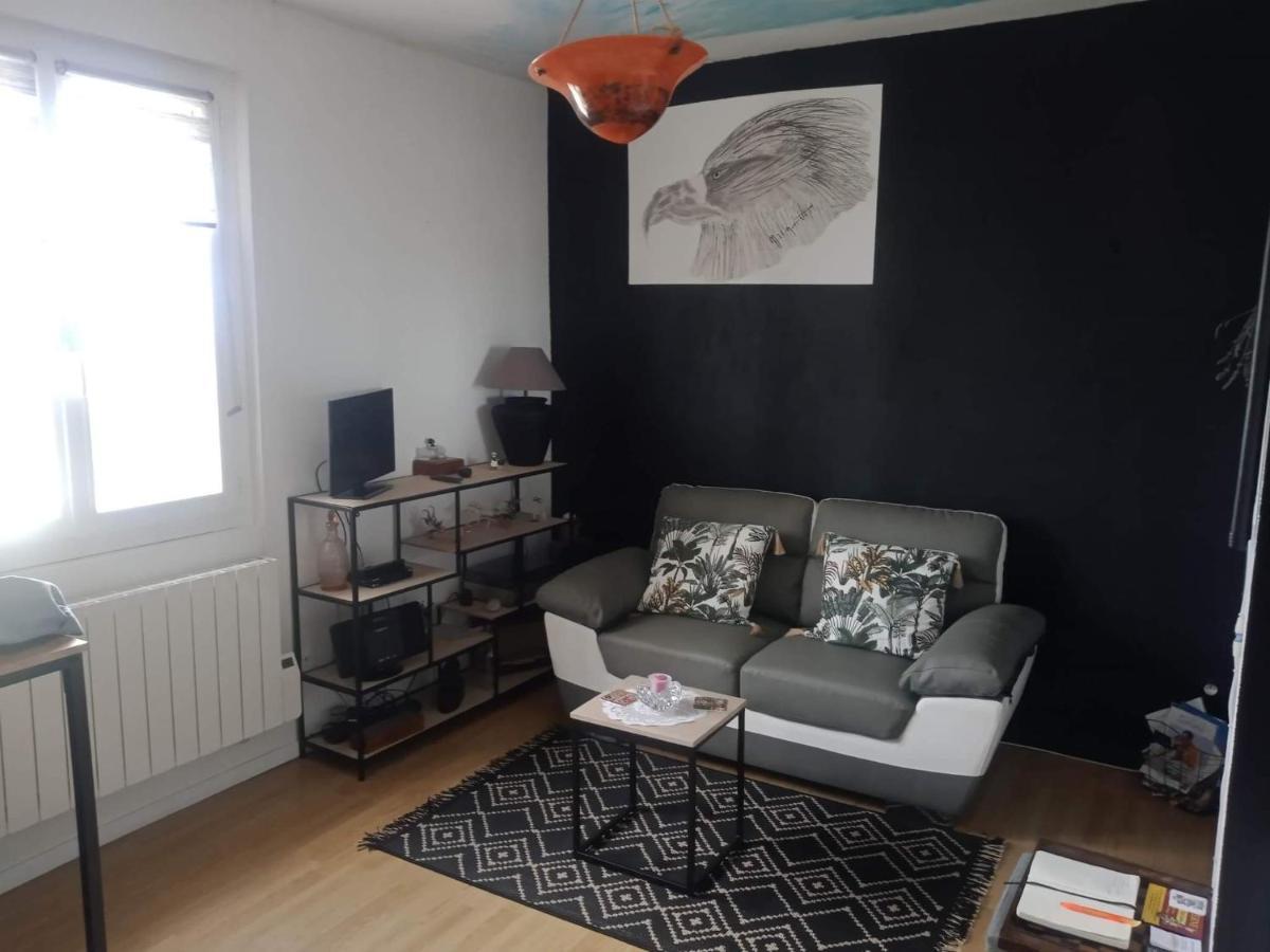 Charmant appartement vu sur mer Ault Extérieur photo