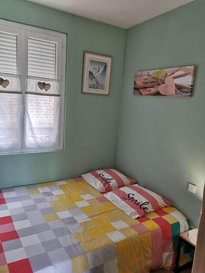 Charmant appartement vu sur mer Ault Extérieur photo